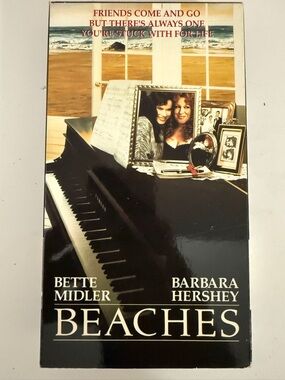 Beaches VHS (1988) Bette Midler Barbara Hershey Touchstone
